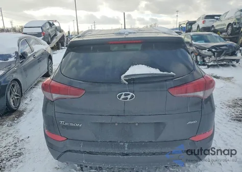 2017 Hyundai Tucson Limited from USA, damaged, VIN KM8J3CA45HU540412